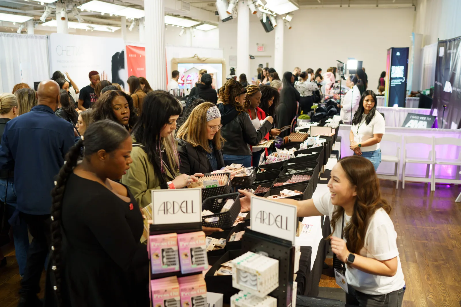 Artists at The Makeup Show NYC